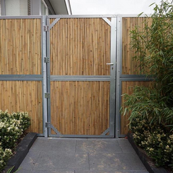 Bamboe Poort Stalen Frame